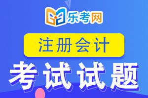 2020注会CPA《会计》精选习题及答案（四）