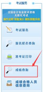 2021年度全国初级会计职称考试成绩查询
