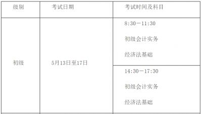 2023年初级会计报名和考试日期什么时候进行？